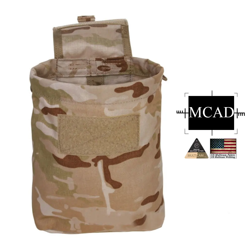 EMERSONGEAR Drop Pouch Dump Pouch тактический Molle подсумок страйкбол Пейнтбол охотничий инструмент Mag Pouch EM9041 - Цвет: MCAD