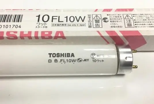 Белая флуоресцентная лампа TOSHIBA PANASONIC FL10W G13 FL 10 Вт 25 5 мм 330 мм|fluorescent lamp tube|toshiba