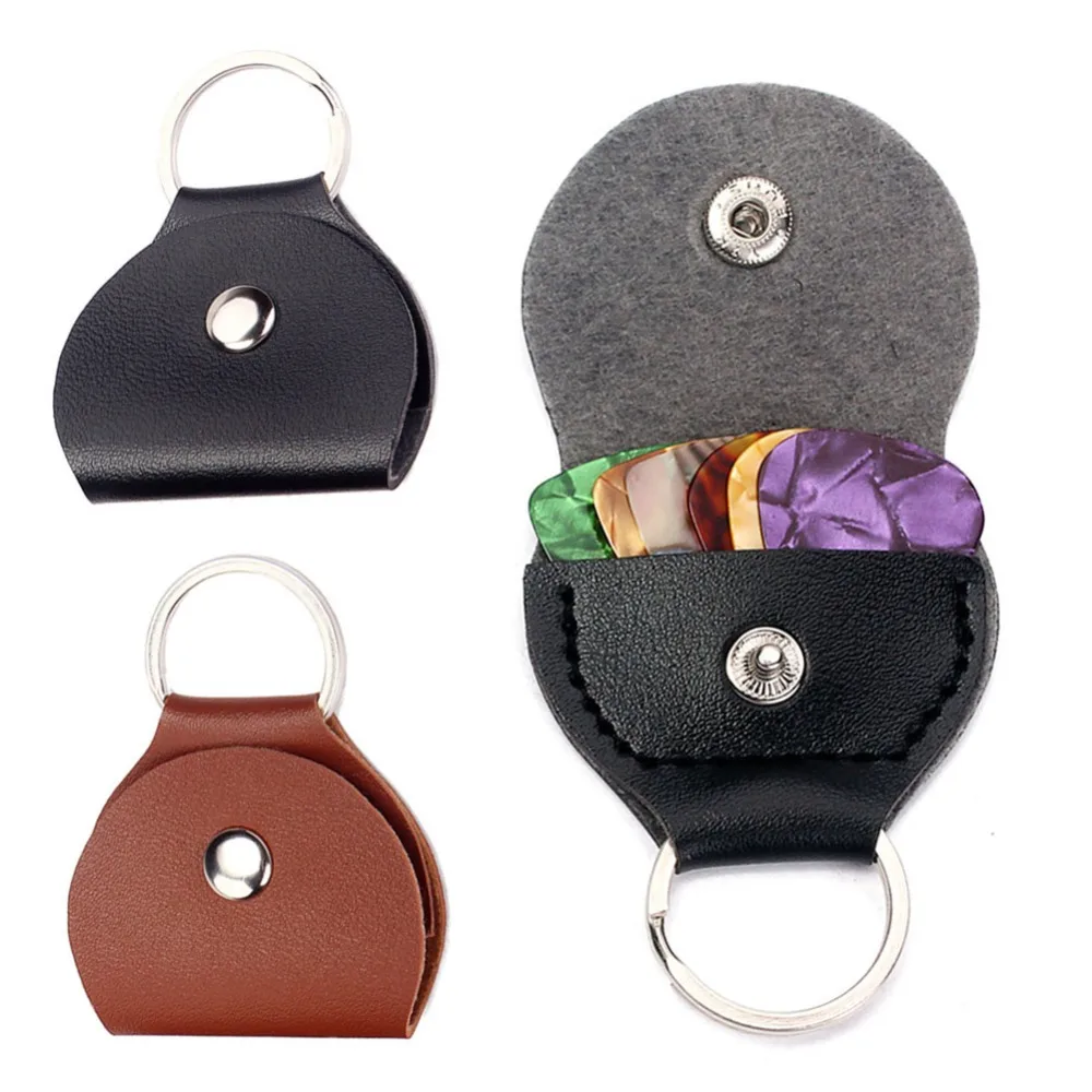 10 шт./лот бас укулеле гитара Plectrum Pick Holder чехлы Сумки для ключей|Детали и