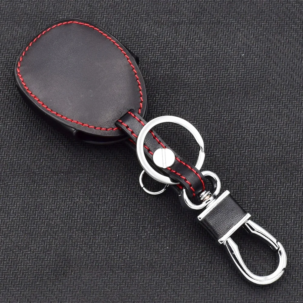 Кожаный чехол брелок для ключей ATOBABI 6 кнопок GMC Yukon Chevrolet Suburban Tahoe Smart Remote Fob Shell Cover