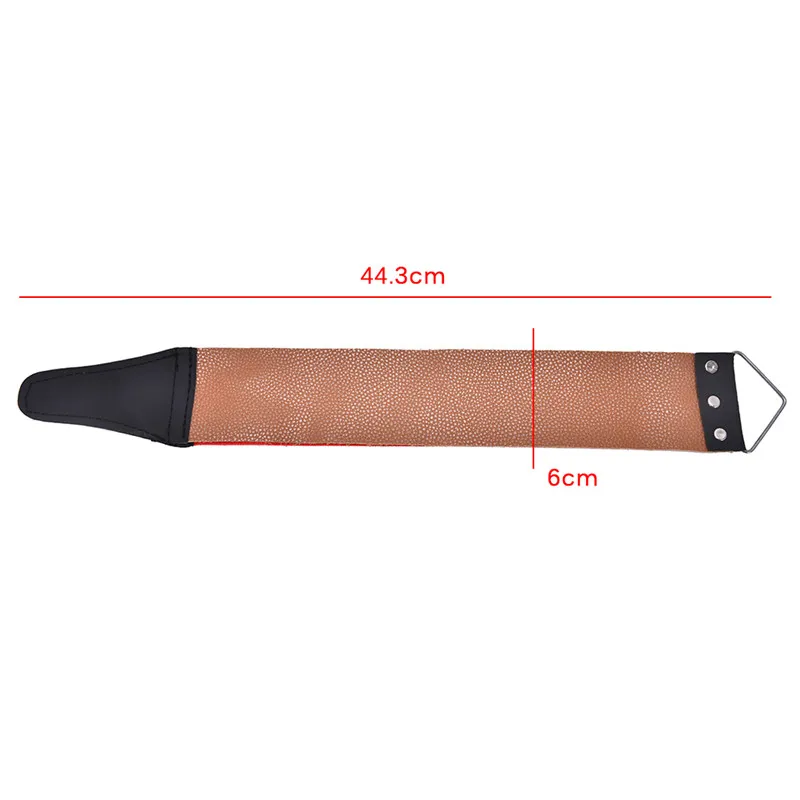 Necessary Shaving Strap Tool Pro Barber Double-layer Genuine Leather Strop Straight Razor Sharpener Belt | Красота и здоровье