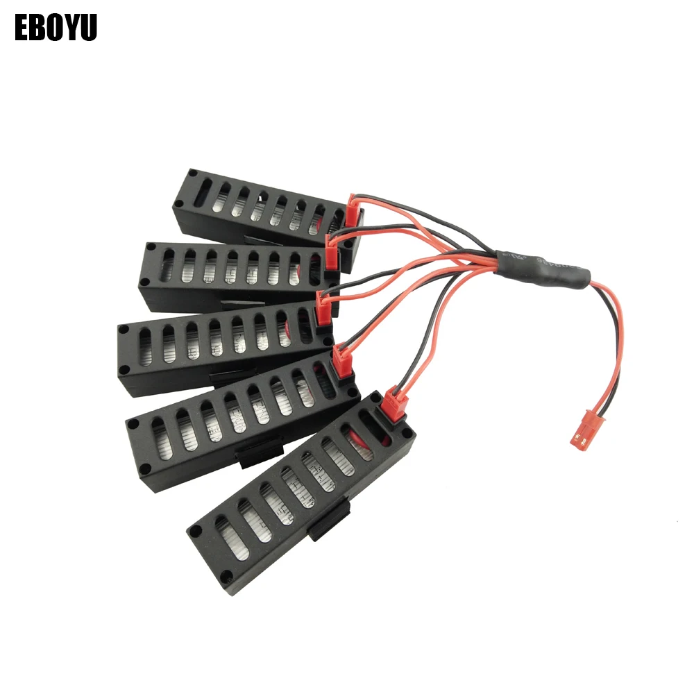 5 шт. 3 7 В 600 мАч JY018 Lipo батарея и 1 до зарядное устройство кабель для RC Quadcopter Drone|lipo