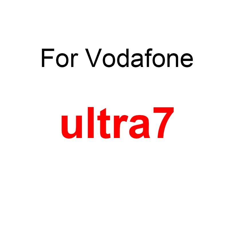 Закаленное Стекло для Vodafone Smart V8 N8 E8 N9 lite C9 Power3L ultra7 6 TURBO7 во-первых защитный экран, прозрачный Стекло защитная пленка - Цвет: ultra7