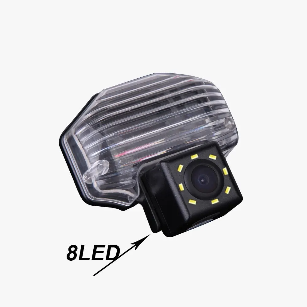 

CCD car rear view back reverse parking camera for Toyota wish Corolla Previa Alphard Tarago HD plate light LED waterproof