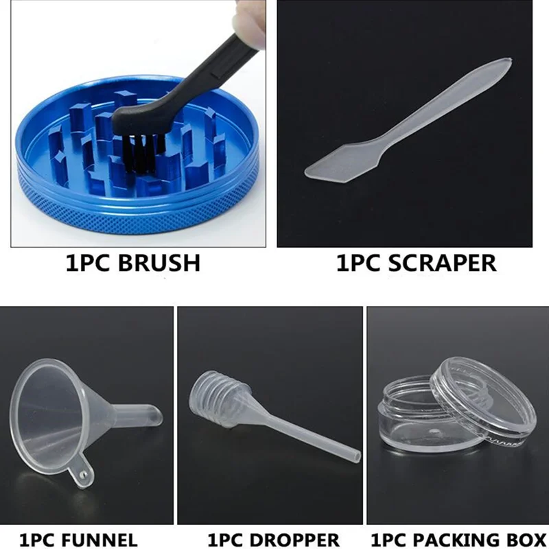Smoke Accessories Brush Funnel Dropper Shovel Perfect Matching Crusher Cleaner Accessories