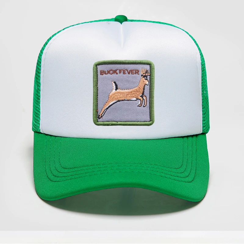 Новые Бейсболки с принтом Buckfever унисекс летние шапки для водителя грузовика Snapback