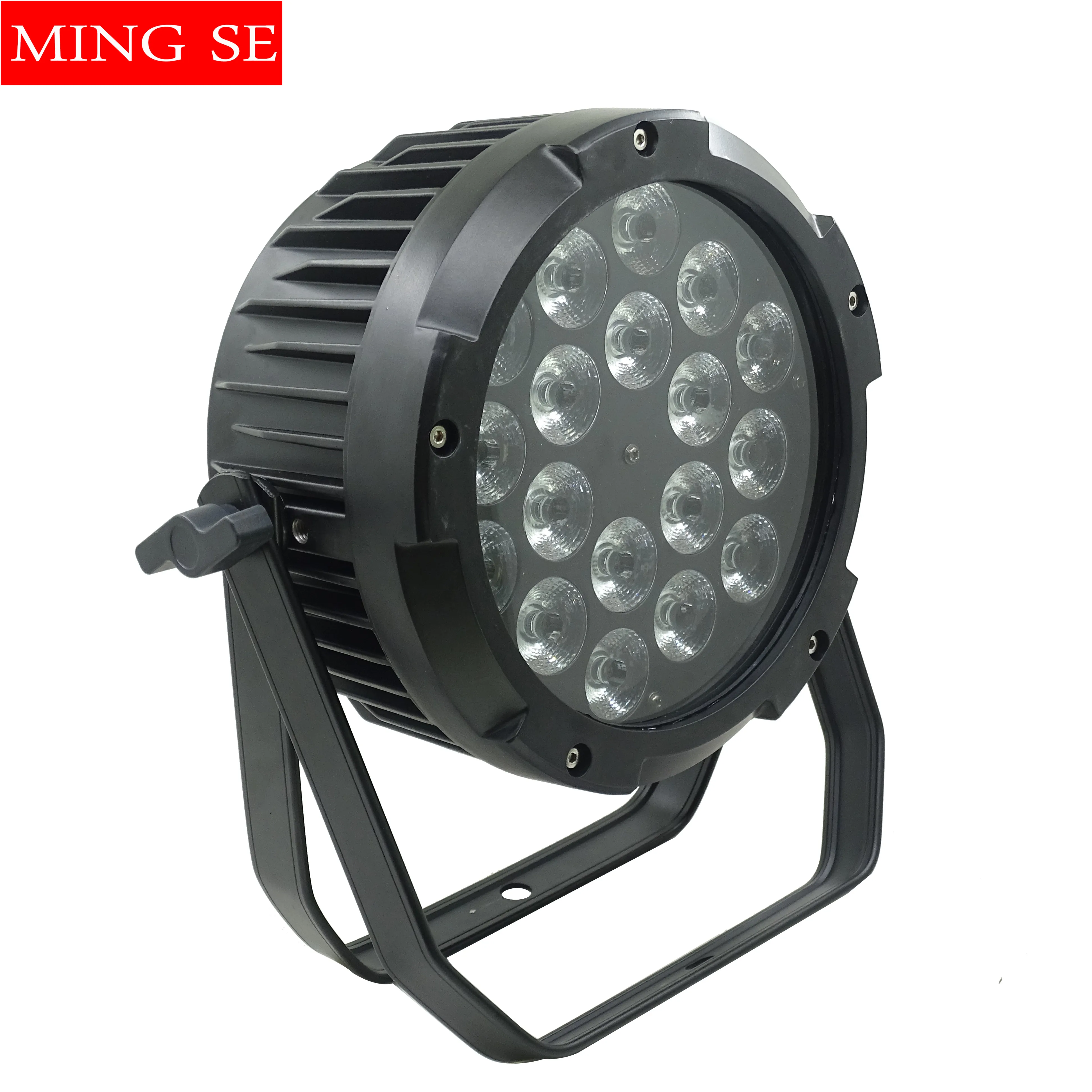 Водонепроницаемый 18x18w 4in1/5in1/6in1 RGBWA UV светодиод Par горшок света Наружный сценический DMX Управление параболический алюминизированный отражатель светодиодные прожекторы