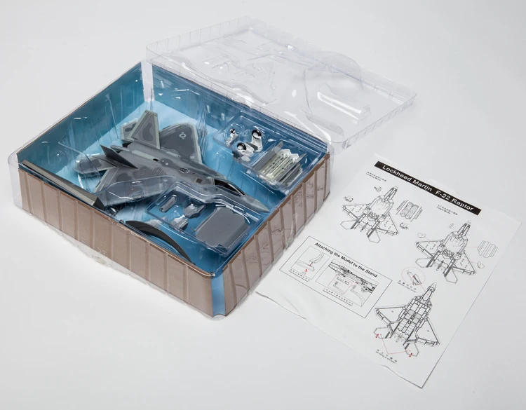 1: 72 F-22 Raptor AF1 ВВС США F22 истребитель моделирование сплава статическая модель для взрослых подарки игрушки коллекция