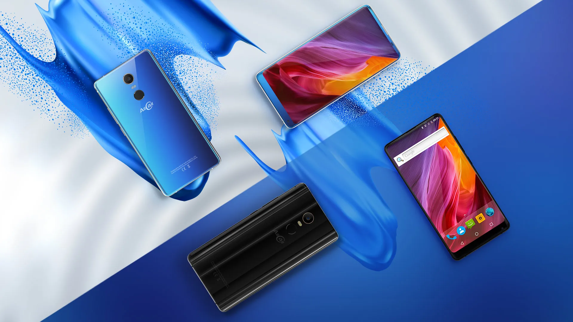 AllCall MIX 2 5,99 дюймов смартфон 6 ГБ+ 64 Гб Беспроводная зарядка Helio P23 Восьмиядерный Android 7,1 3500 мАч Разделенный экран мобильного телефона