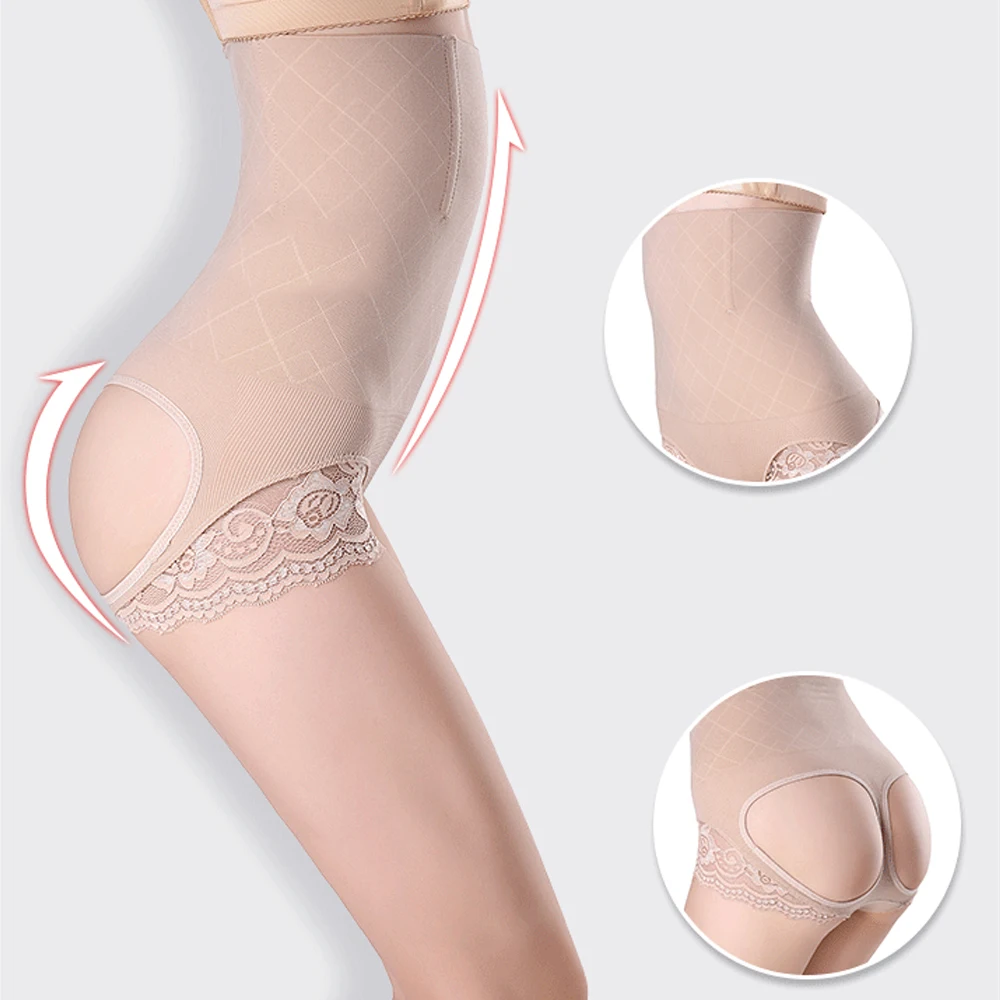 Контроль тренера на талии трусики для женщин пояс моделирования тела