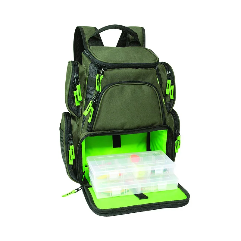 Goede Vissen Tas Grote Capaciteit Multifunctionele Tackle Tassen Camping Gear Fish Luya Rugzak Tactische Taille Verpakking Wandelen Jacht Reizen