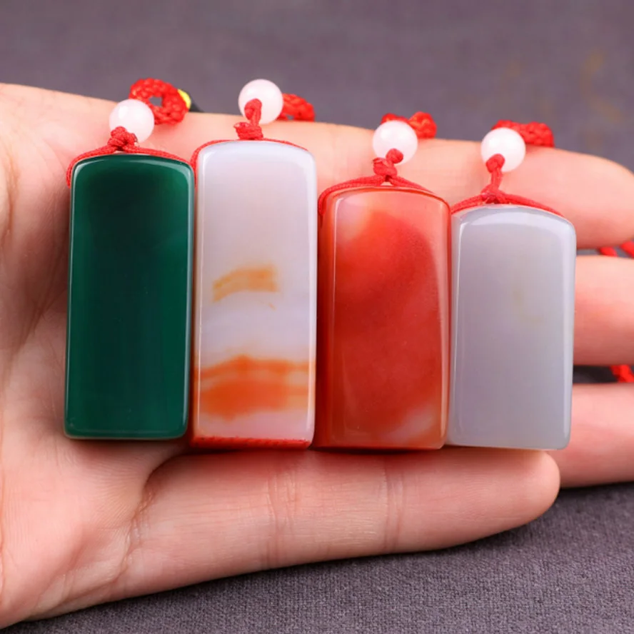 Красный штамп для росписи камень ручной работы резьба по дереву скульптура