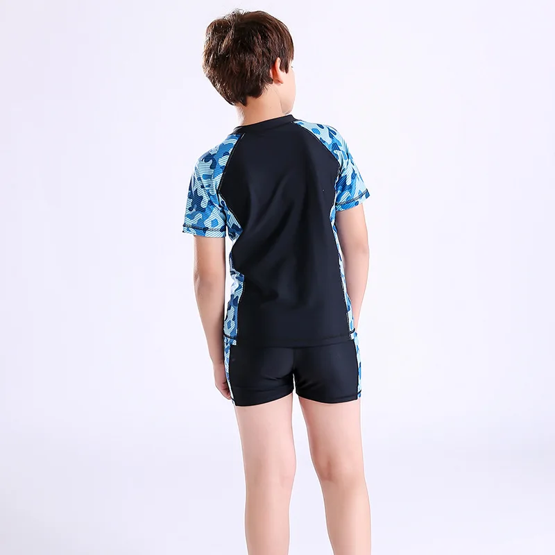 UPF50 + купальный костюм из двух предметов детский Рашгард для серфинга Милая