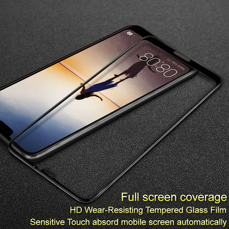 Imak Screen Protector Film For Huawei P20 Lite Full Cover Tempered Glass for Nova 3e Dual Sim Protecive | Мобильные телефоны и