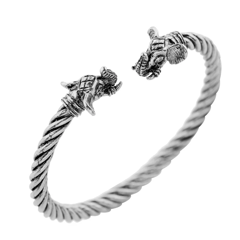 Free Ship Norse viking Bracelet Antique silver and Bronze Jewelry Viking Bangle Men Women Punk Cool Religion | Украшения и