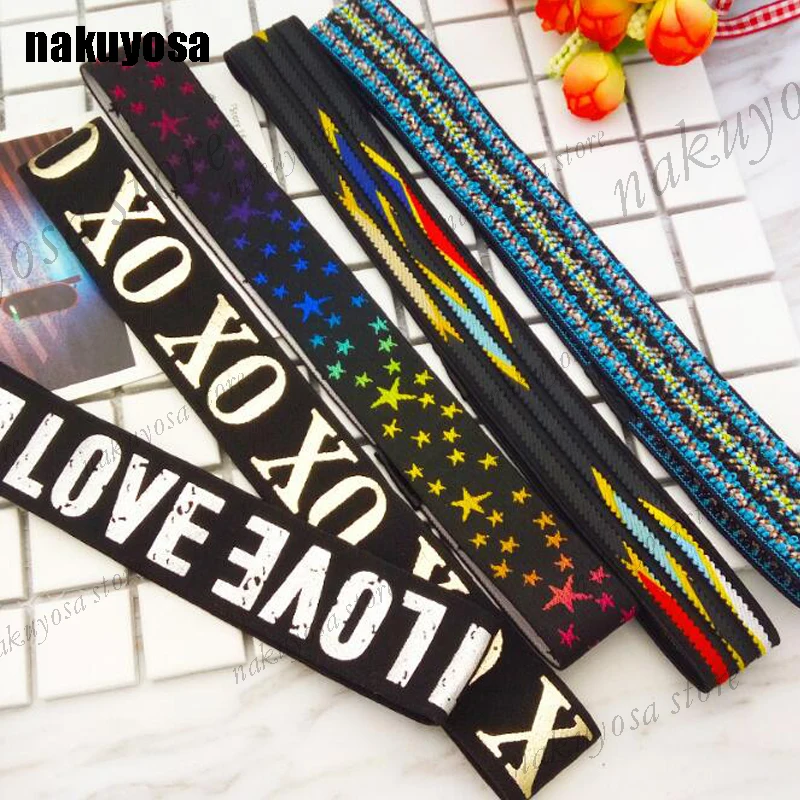 Женские повязки на голову для бега с вышитым принтом спортивные волос