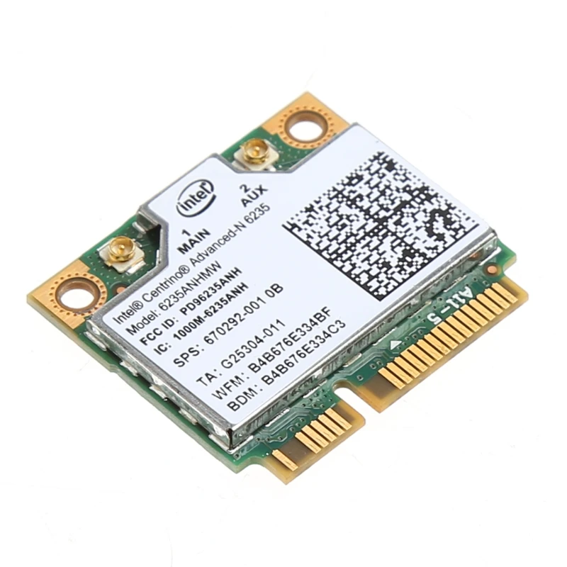 Двухдиапазонная Беспроводная мини карта PCI E 2 4G/6235 300 м 802.11a/b/g/n Wi Fi Bluetooth 4 0 для Intel