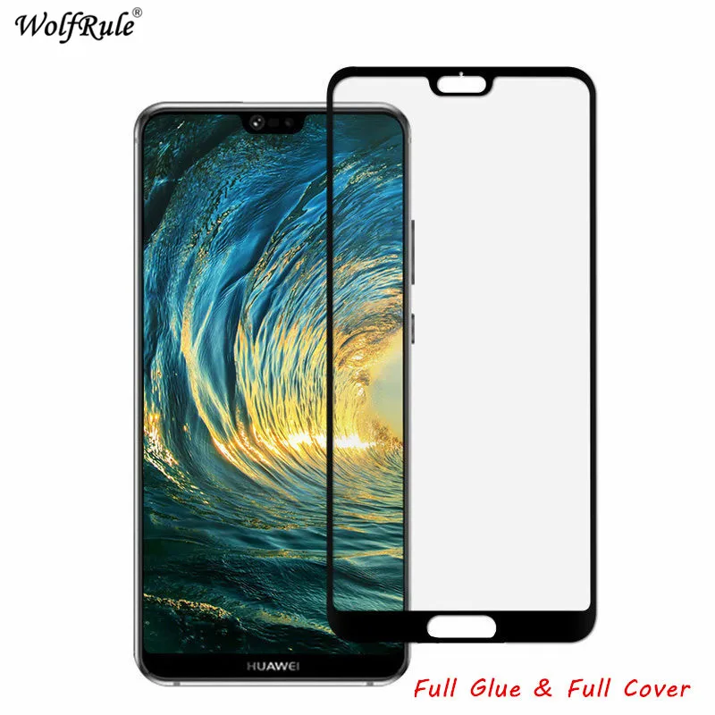2 шт. защитная пленка для ЖК-экрана Huawei P20 Pro закаленное стекло Plus полное покрытие |