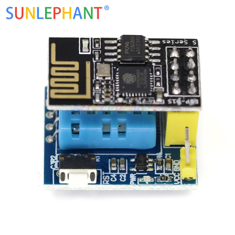 ESP8266 ESP 01 DHT11 модуль датчика температуры и влажности WIFI Smart Home IOT DIY Kit|Интегральные