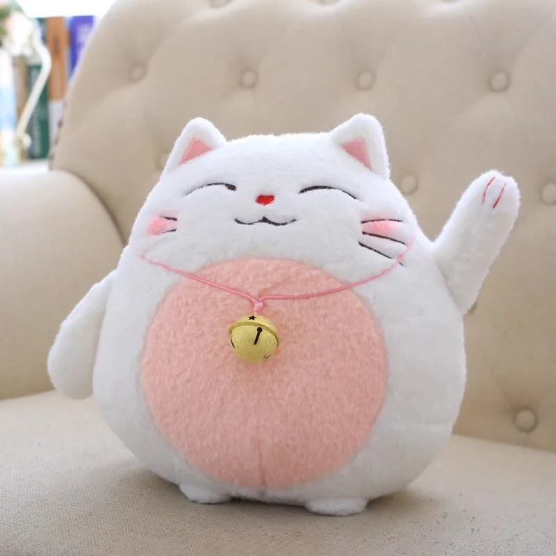 Doub K 1 шт. kawaii кошка плюшевая мягкая игрушка мягкие подушки аниме плюшевые lucky cat