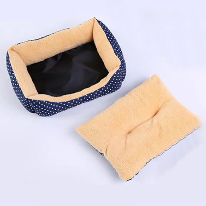 Зимняя кровать для домашних животных домик щенков чихуахуа мягкие теплые