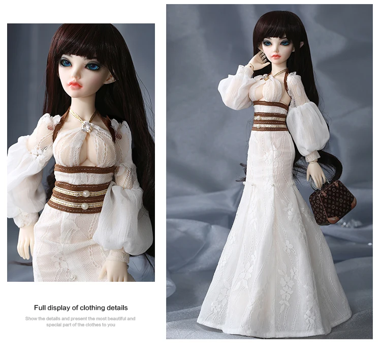 BJD кукольная одежда 1/4 сексуальное платье Красивая кукольная одежда краткое описание для Minifee Fairyline девушка тело кукла аксессуары Fairyland