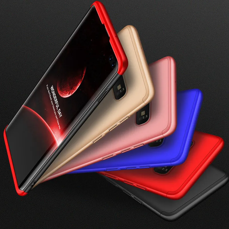 360 крышка чехол для телефона samsung Galaxy S10E S10 плюс задней крышки твердый ПК Защитный