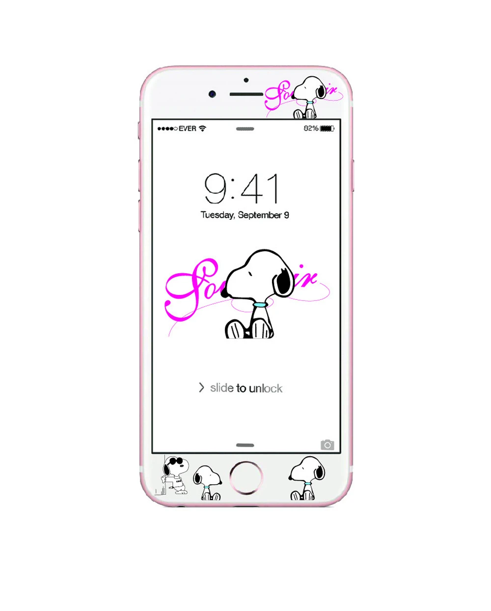 Kitty закаленное Стекло Экран среднего класса против царапин для iPhone 7 8 плюс 6 6s большие сумки из натуральной кожи Duffy и собаки из мультфильма, милая 3D с округленными изогнутыми краями с уровнем твердости 9H HD стеклянная плёнка SH83