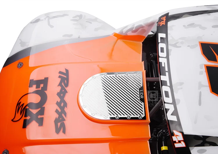 Корпус автомобиля металлическая защита двигателя для 1/7 Traxxas UDR защитная пластина