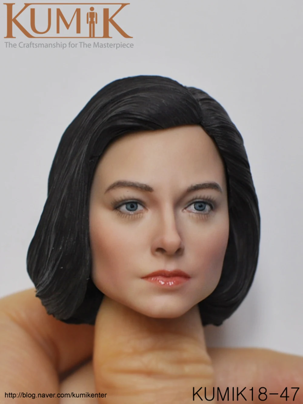 

1/6 Scale Europon /American male /Female KUMIK Head Sculpt KM18-46 47 48 49 For 12" body Action Figure collection