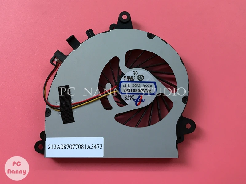 Новый оригинальный охлаждающий вентилятор для ноутбука GPU MSI GS70 GS72 MS-1771 GTX 765M