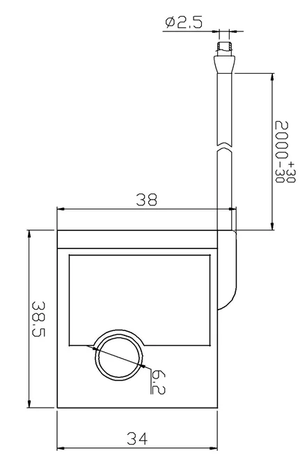 DC 12 V 0.5A 6 W 180L/H скорость потока 2,2 M водонепроницаемый Бесщеточный погружной водяной насос