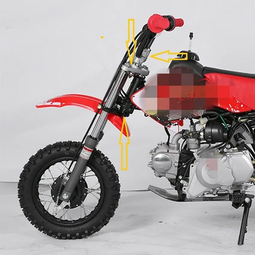 Кроссовый питбайк тройные зажимы для деревьев CRF 50cc 70cc 90cc 110cc кроссовые