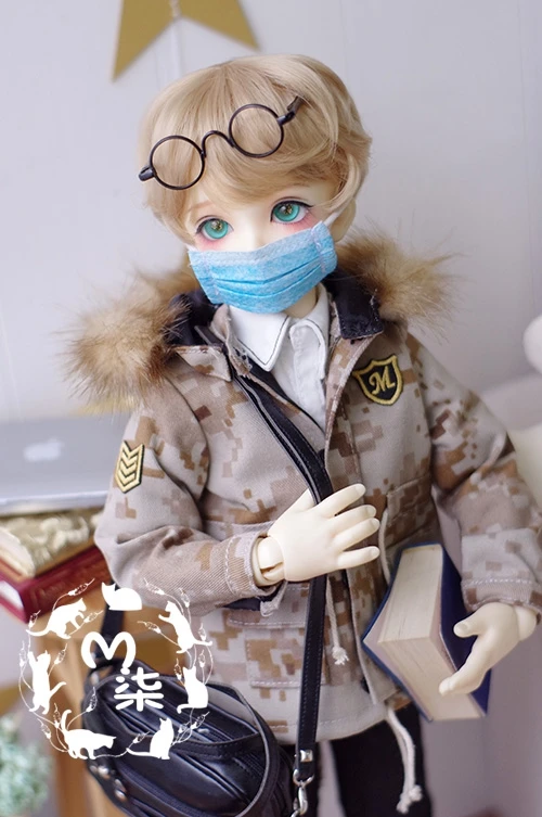 Miucat-BJD куклы камуфляж Толстовка Зимняя куртка для 1/6 yosd и 1/4msd 3 цвета