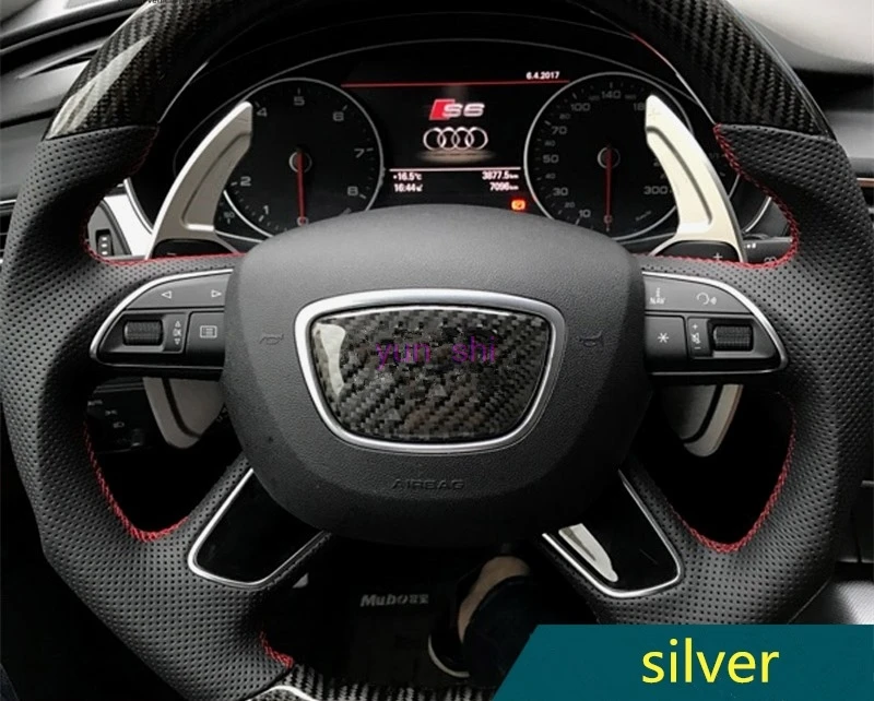 Аксессуары для руля Audi A3 A4L A5 A6L A8 Q3 Q5 Q7 S5 TT 2 шт.|car accessories|paddle shiftcar decoration stickers |