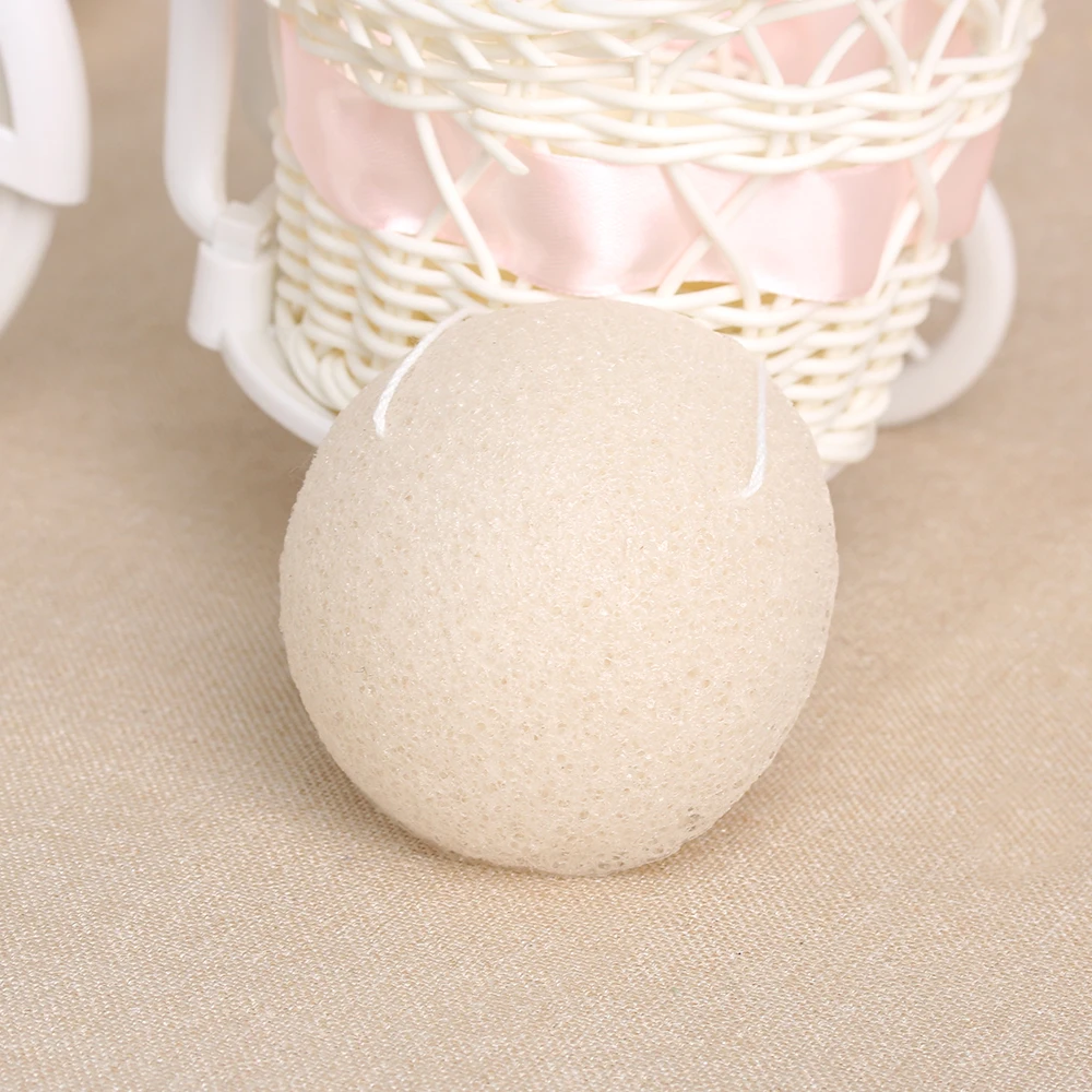 1 шт. новая модная Натуральная губка для лица очищения Konjac Konnyaku Очищающая