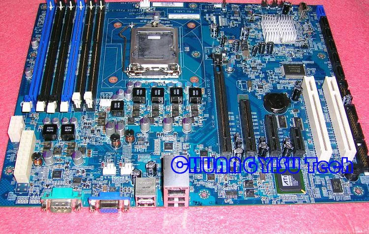 Бесплатная доставка материнская плата CHUANGYISU T168 T468 разъем LGA 1156 SUP3420 11011208 DDR3 ECC