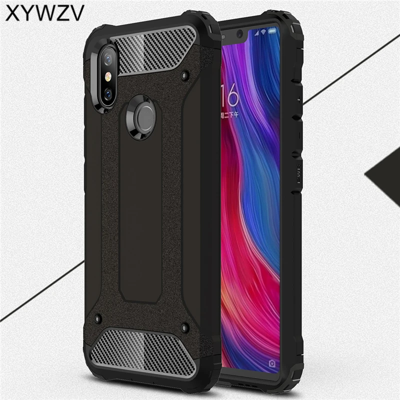 Чехол для Xiaomi Mi 8 SE защитный резиновый пластиковый жесткий чехол задней панели