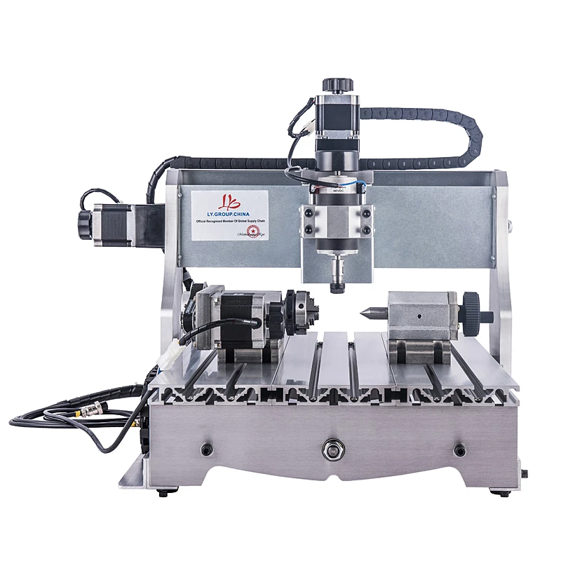 Гравировальный станок DIY mini CNC 4030 T D300 4 aixs для резки с ЧПУ 3040 специальный дизайн
