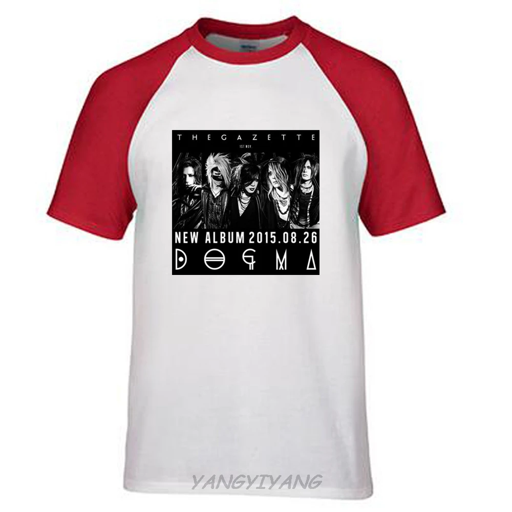 Футболка The Gazette Dogma Japan Metal Rock Band черная мужская летняя модная футболка футболки с