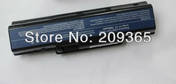 Аккумулятор 9 ячеек на 7800 мА · ч для Acer Aspire 5738 5738G 5738Z 5738ZG 5735 5740 4740G 4710 4720Z 2930 4930 4920G