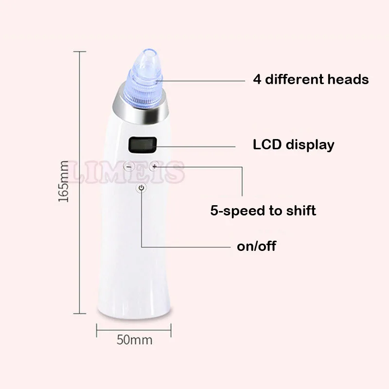 Лидер продаж! Средство для удаления черных точек акне прыщей вакуумное