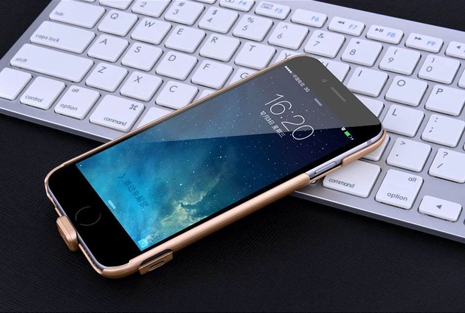 Для Apple iPhone 7 4.7 дюймов Батарея случае 2000 мАч ультратонкие смарт внешний