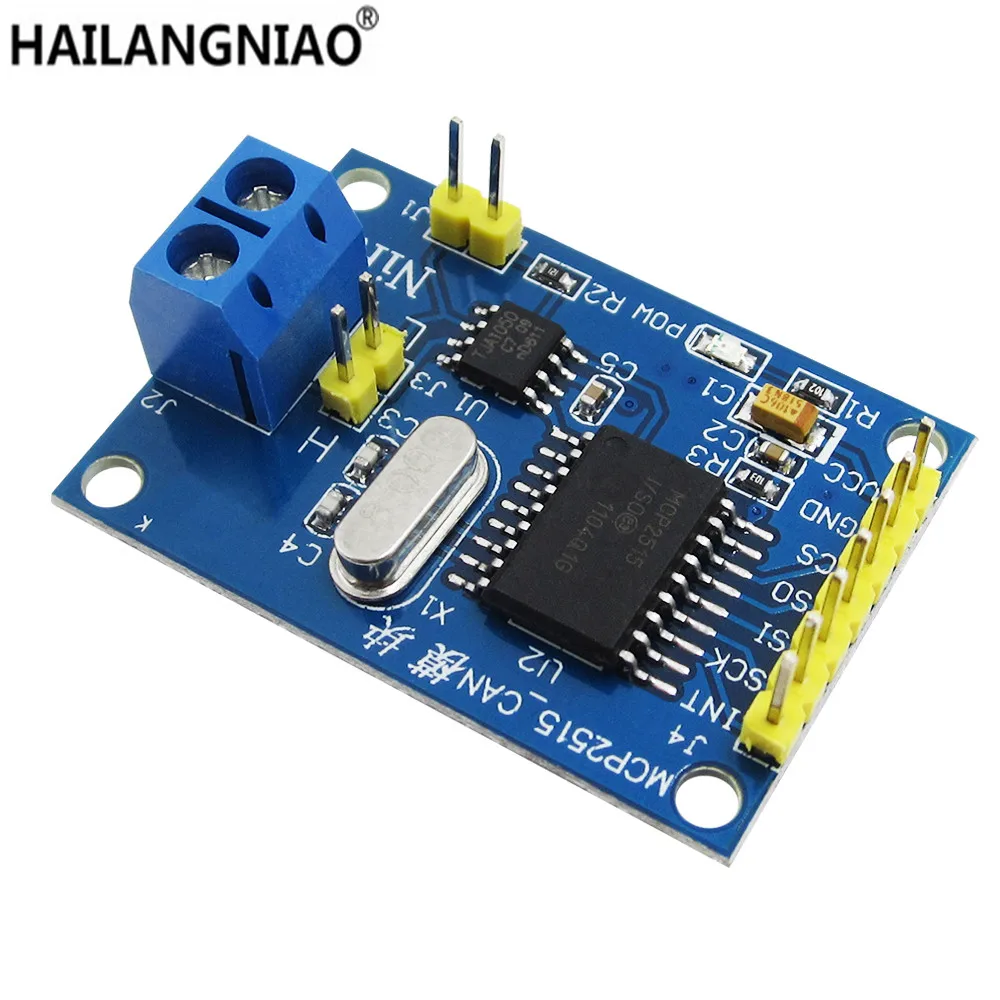 

MCP2515 CAN Bus Module TJA1050 receiver SPI For 51 MCU ARM controller
