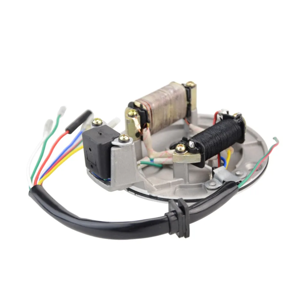 GOOFIT 2-катушки Магнето статора для 50cc 70cc 90cc 110cc 125cc инициирования ATV грязи велосипед и картинг K079-002