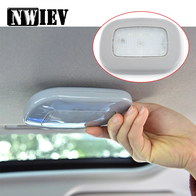 

NWIEV Car Reading lights Stickers For Mercedes Benz W204 W211 Volvo XC90 V70 Abarth Fiat 500 BMW E60 E36 Interior Accessories