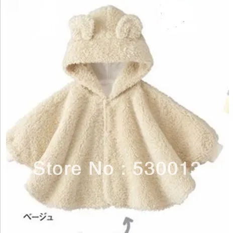 4 сезона милый новорожденные младенцы плащ флис кролик форма младенческой