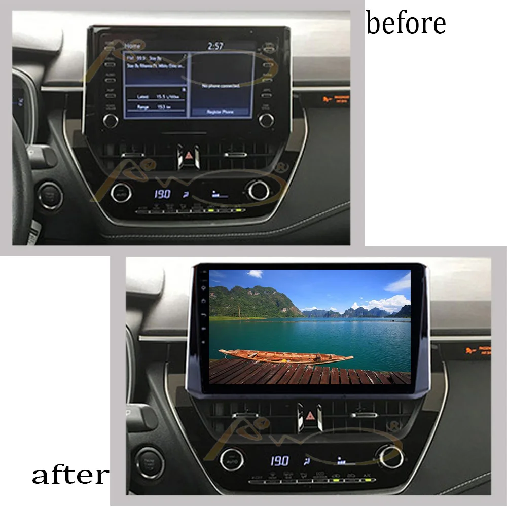 Android 8,1 автомобильный навигатор радио gps для Toyota Corolla Auris стерео Мультимедиа Аудио Авторадио Sat Nav Головное устройство