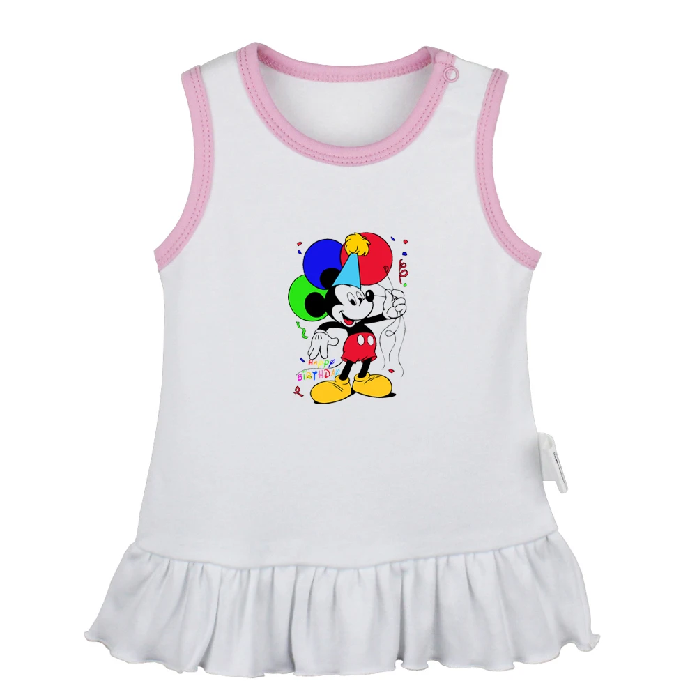Oswald the Lucky Rabbit Mouse леопардовые полицейские платья для новорожденных девочек