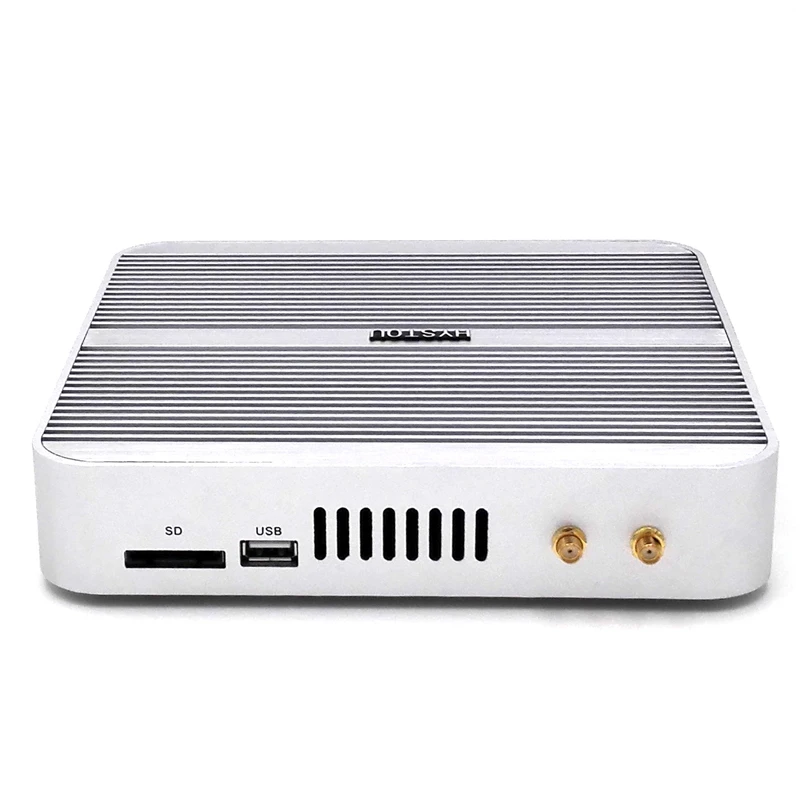Мини ПК Hystou безвентиляторный Intel Skylake Core i5 6200U i3 6100U Windows Barebone микро настольный